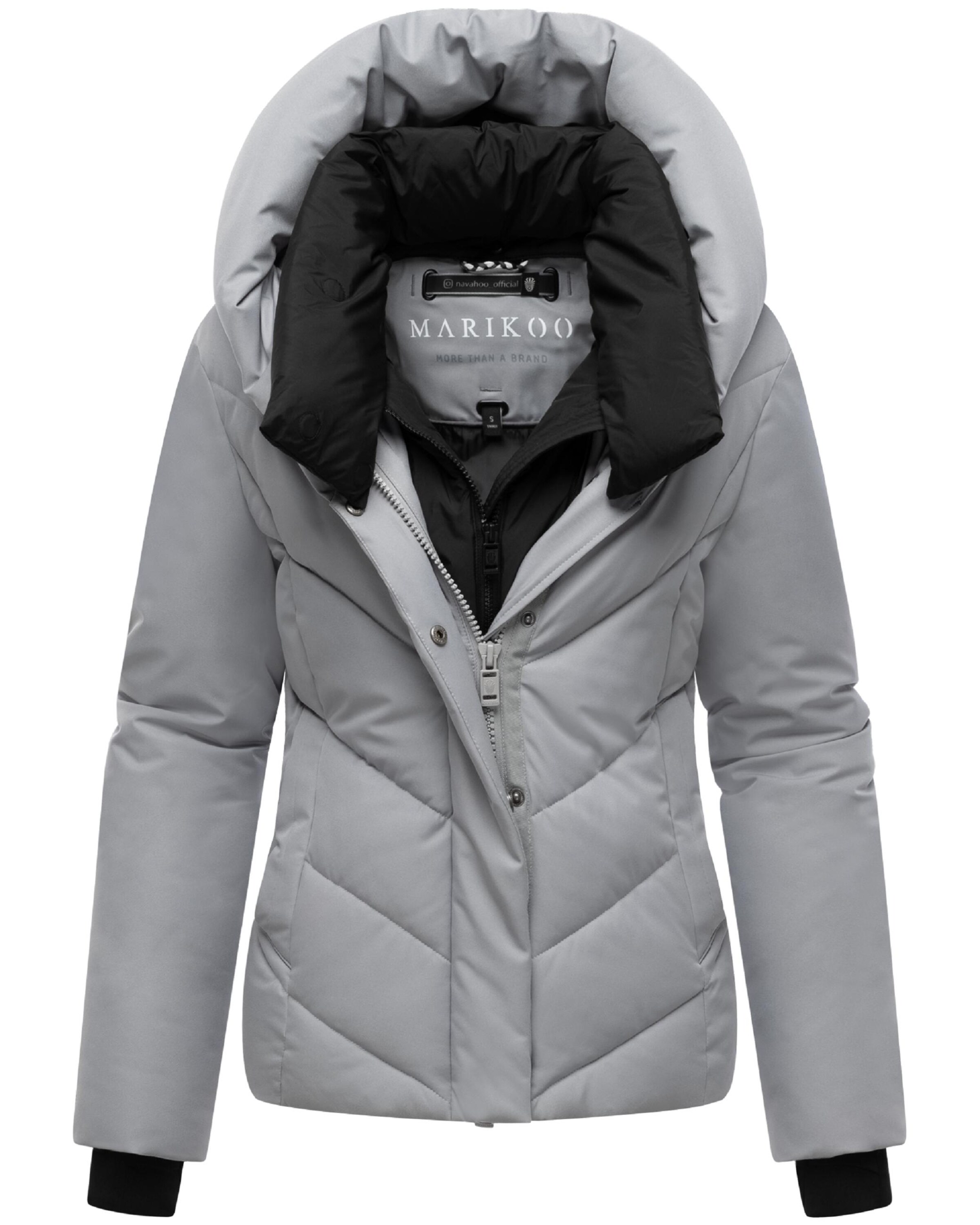 MARIKOO Зимняя куртка в Серый