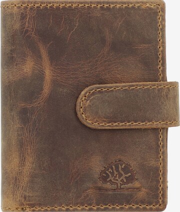 GREENBURRY Wallet in Brown: front