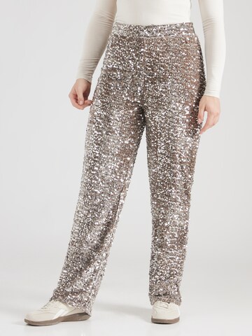 regular Pantaloni 'PCKAM' di PIECES Curve in marrone: frontale