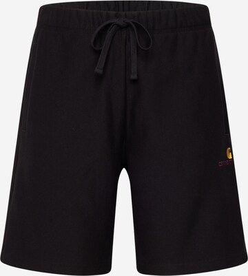 Carhartt WIP Lużny krój Spodnie w kolorze czarny: przód