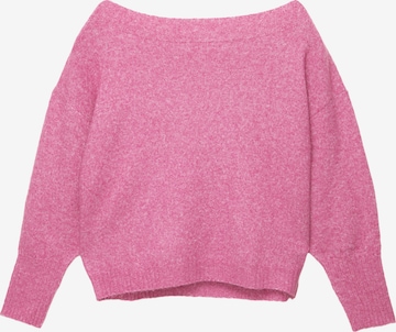 Pull&BearPulover - roza boja: prednji dio