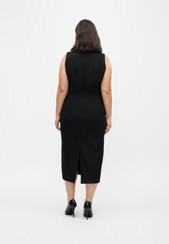 Rochie 'DOMINO' de la Persona by Marina Rinaldi pe negru