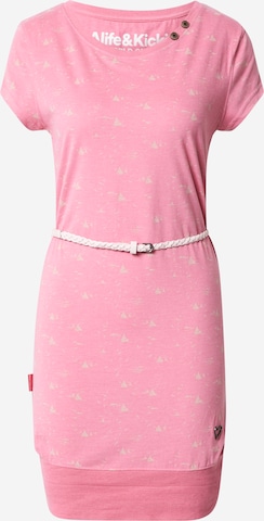 Alife and Kickin Φόρεμα σε ροζ: μπροστά