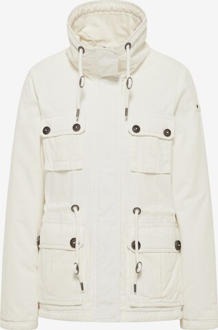 DreiMaster Vintage Winter Jacket in White: front