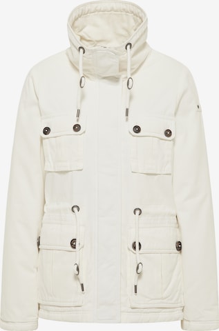 DreiMaster Vintage Zimná bunda - biela: predná strana