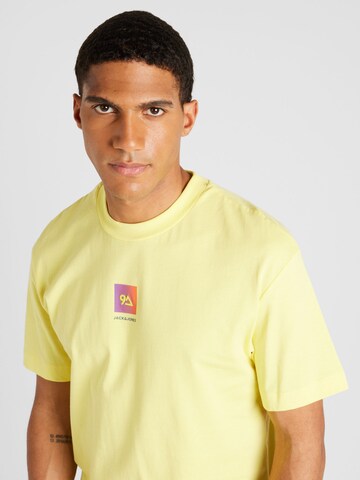 T-Shirt 'BEECH' JACK & JONES en jaune