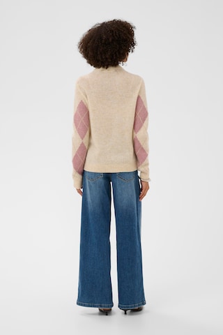 Pull-over 'CUHarlekin Katrina' CULTURE en beige