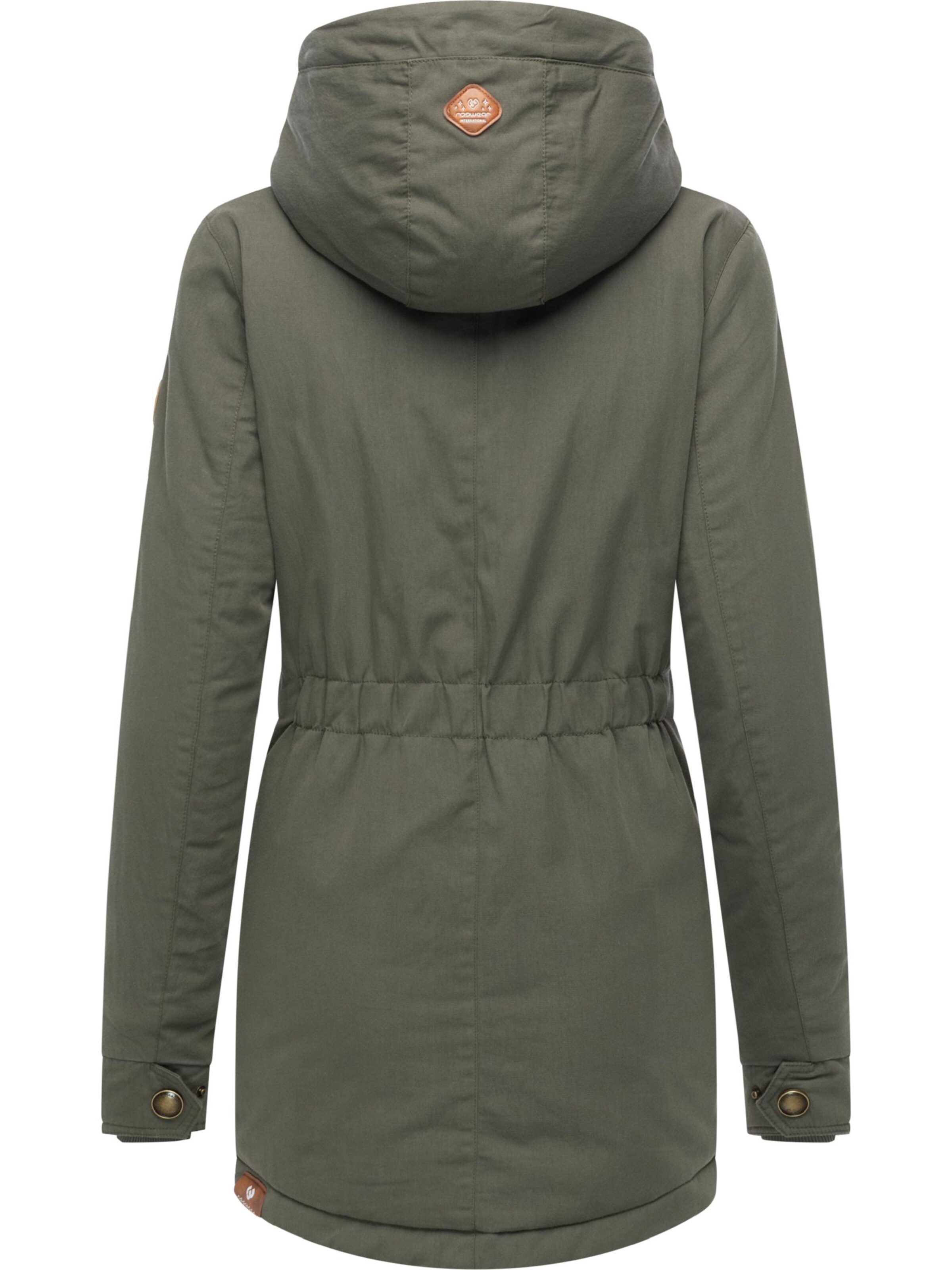 Ragwear Winterjas 'Monadena' in Groen