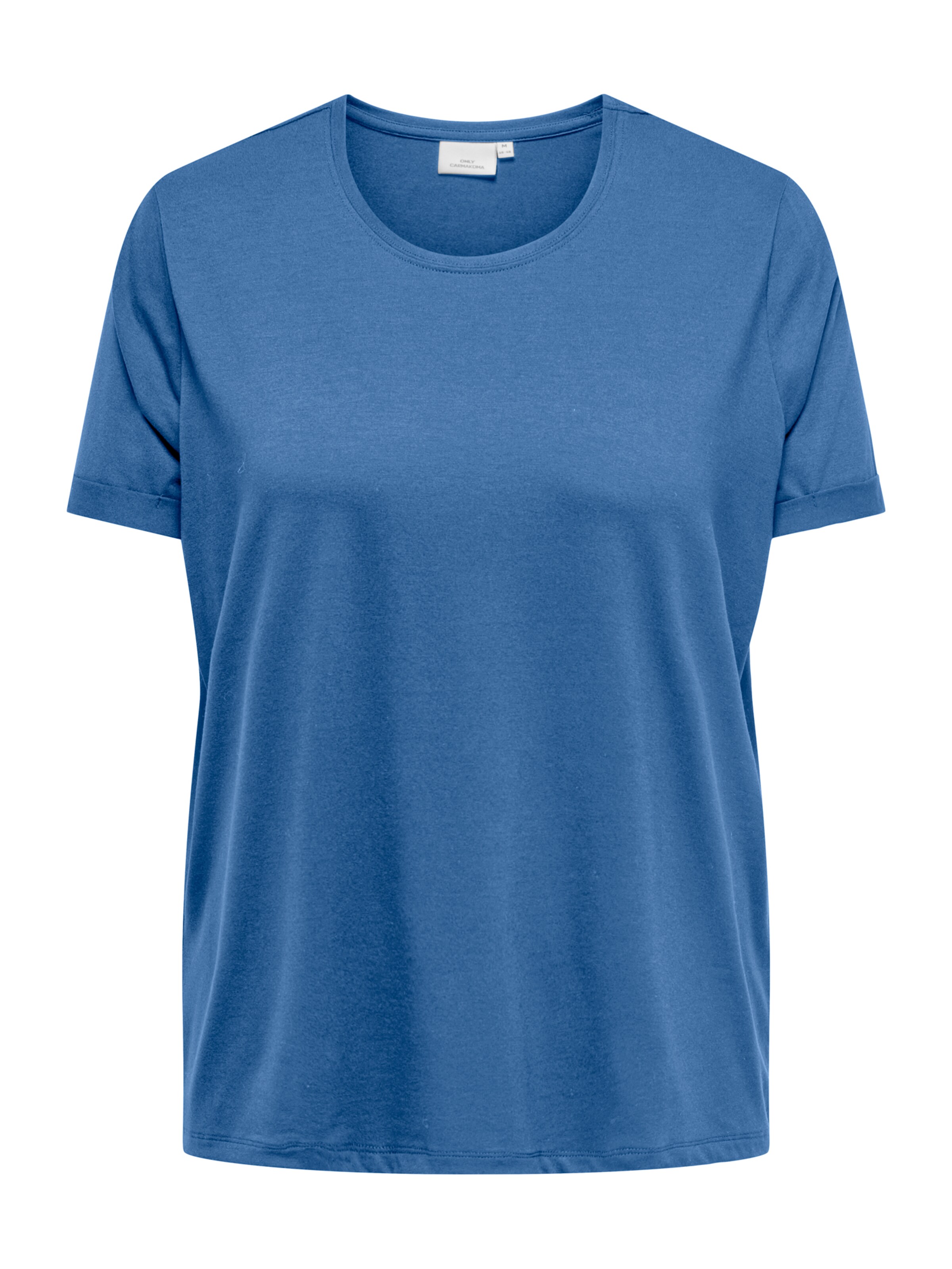 ONLY Carmakoma T-shirt 'CARMoster' i blå: framsida