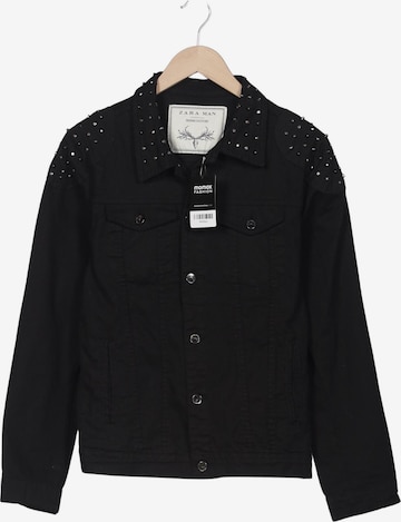ZARA Jacke M in Schwarz: Vorderseite