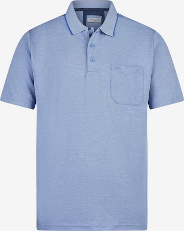 redmond Shirt 'Basic' in Blau: Vorderseite