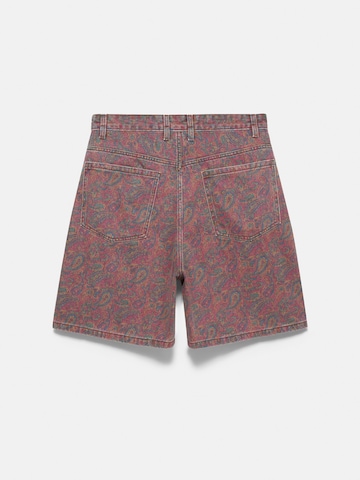Pull&Bear Loosefit Farkut värissä punainen