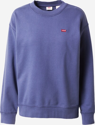 LEVI'S ® Sweatshirt 'Standard Crew' in violettblau / rot, Produktansicht