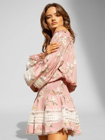 Miss June Top 'Blouse manches longues Gia'‌‌‌‌‌ in Pink