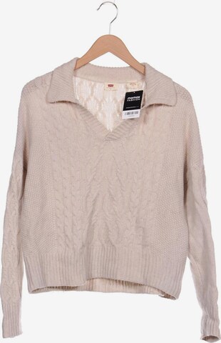 LEVI'S ® Sweater & Cardigan in S in White: front