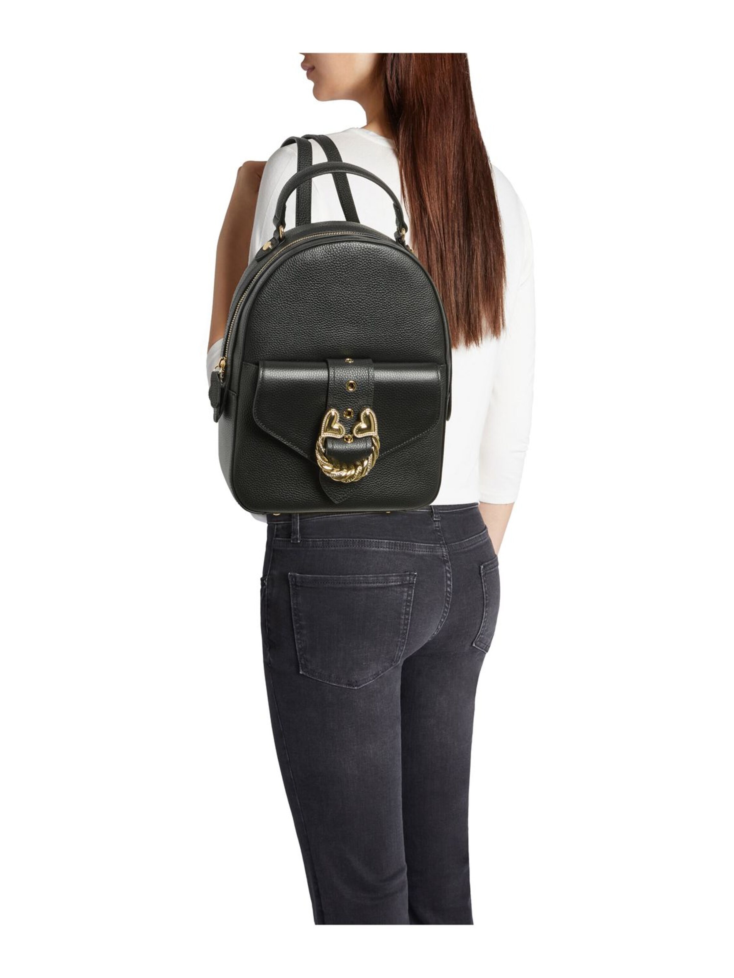Sac à dos 'Baroque' Braccialini en noir