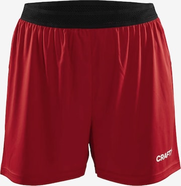 Craft Workout Pants 'Progress 2.0' in Red: front