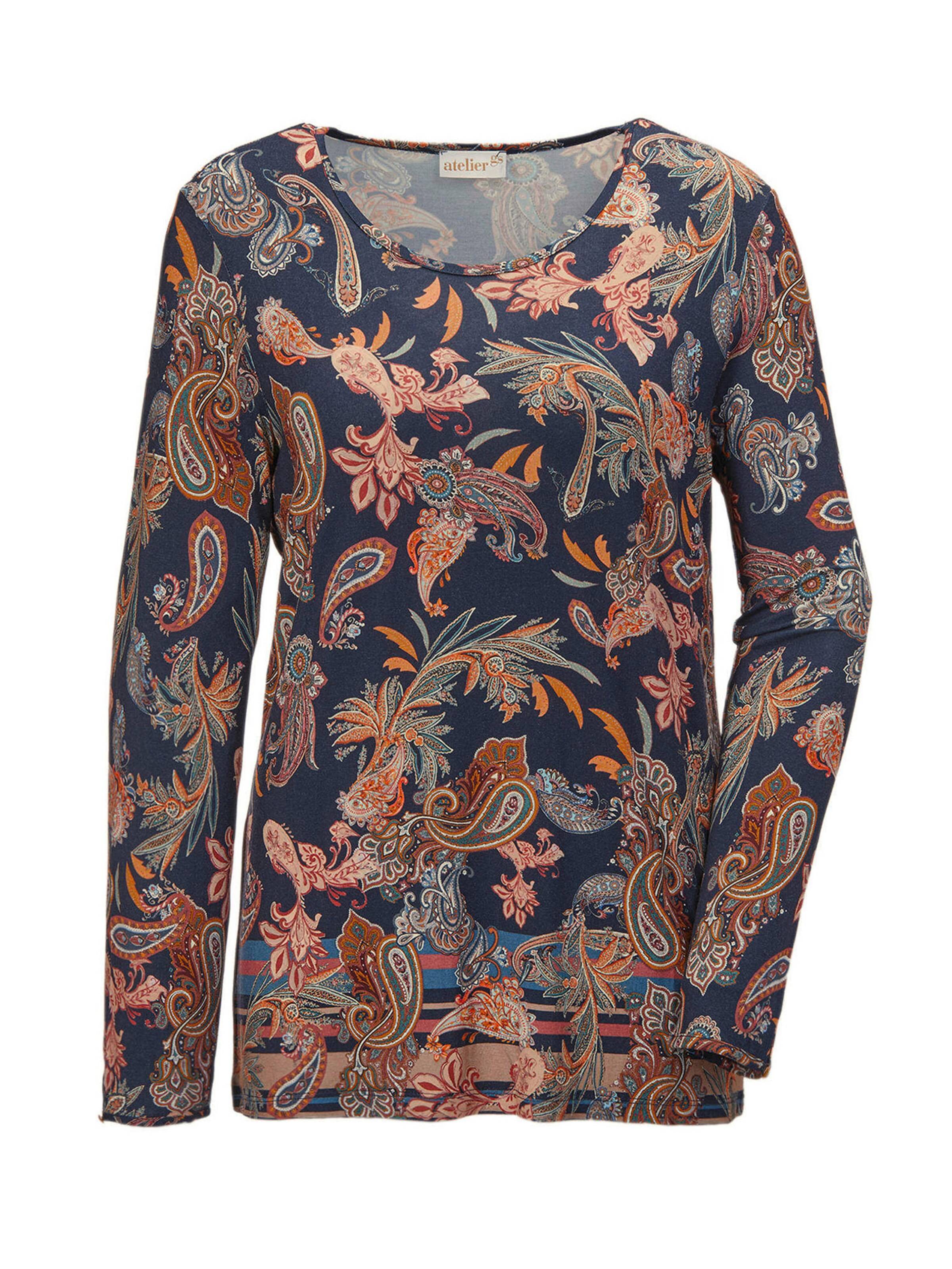 Goldner Shirt in Blauw: voorkant