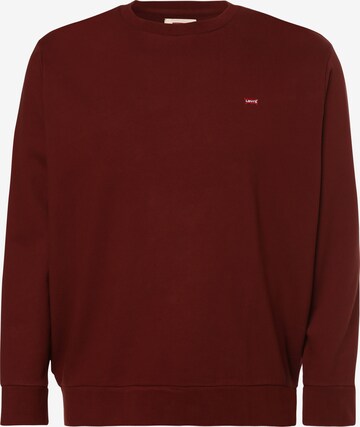 Levi's® Big & Tall Sweatshirt in Red: front