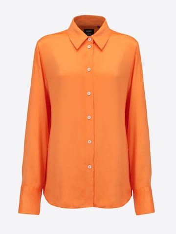 ABOUT YOU x VIAM Studio - Camisa 'MARILYN' em laranja: frente