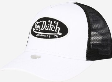 Cappello da baseball 'BOSTON' di Von Dutch Originals in nero: frontale