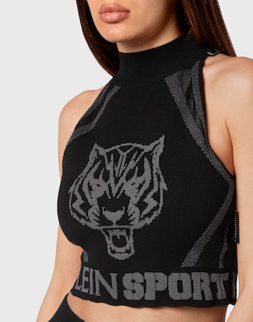 Plein Sport - Top de punto en negro