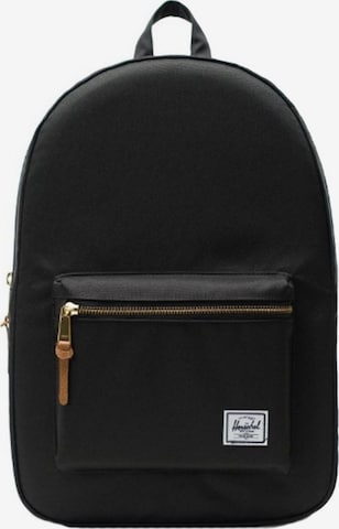Herschel Rucksack 'Settlement' in Schwarz: Vorderseite