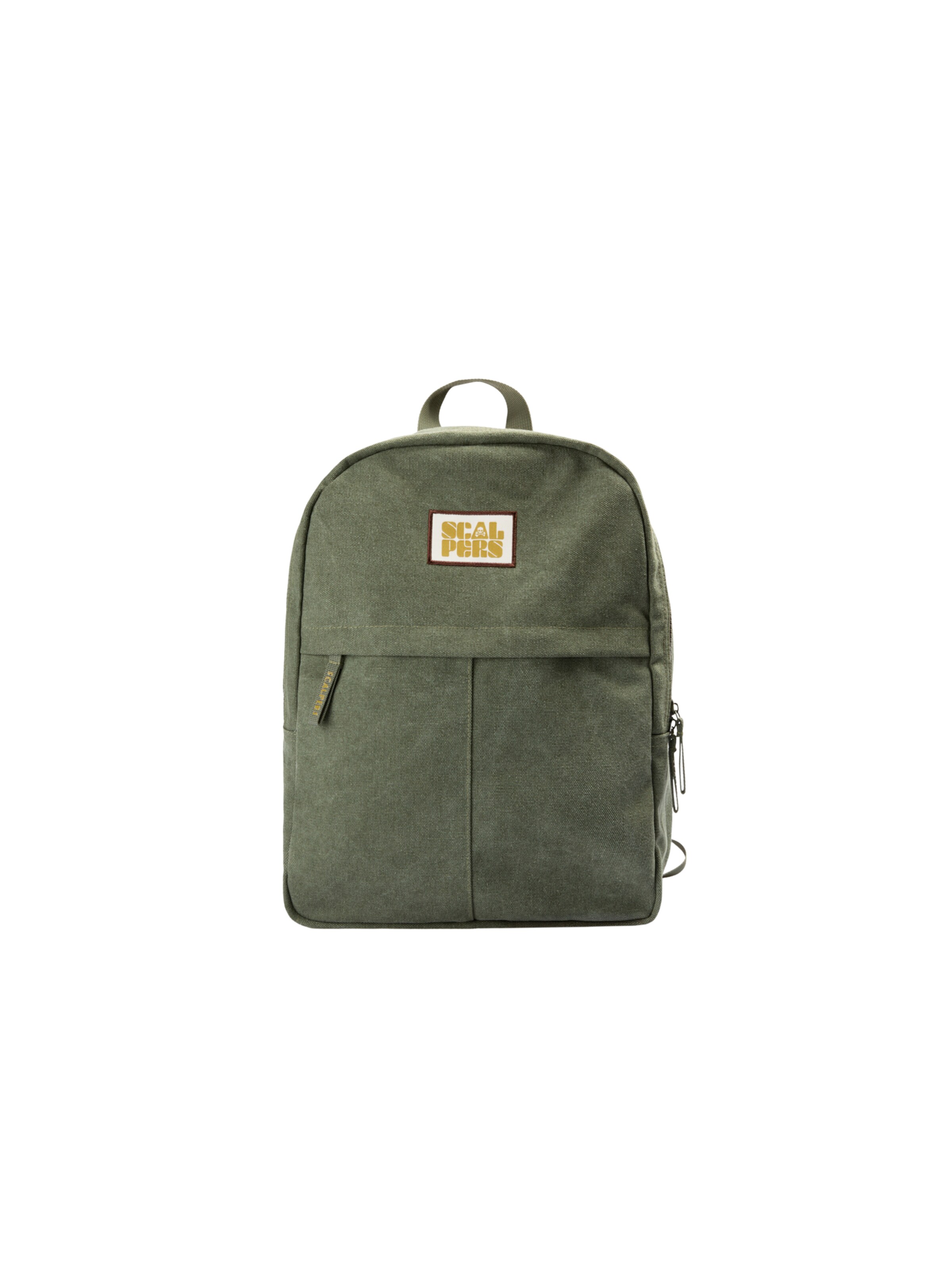 Scalpers Seljakott ' ', värv roheline: eest vaates