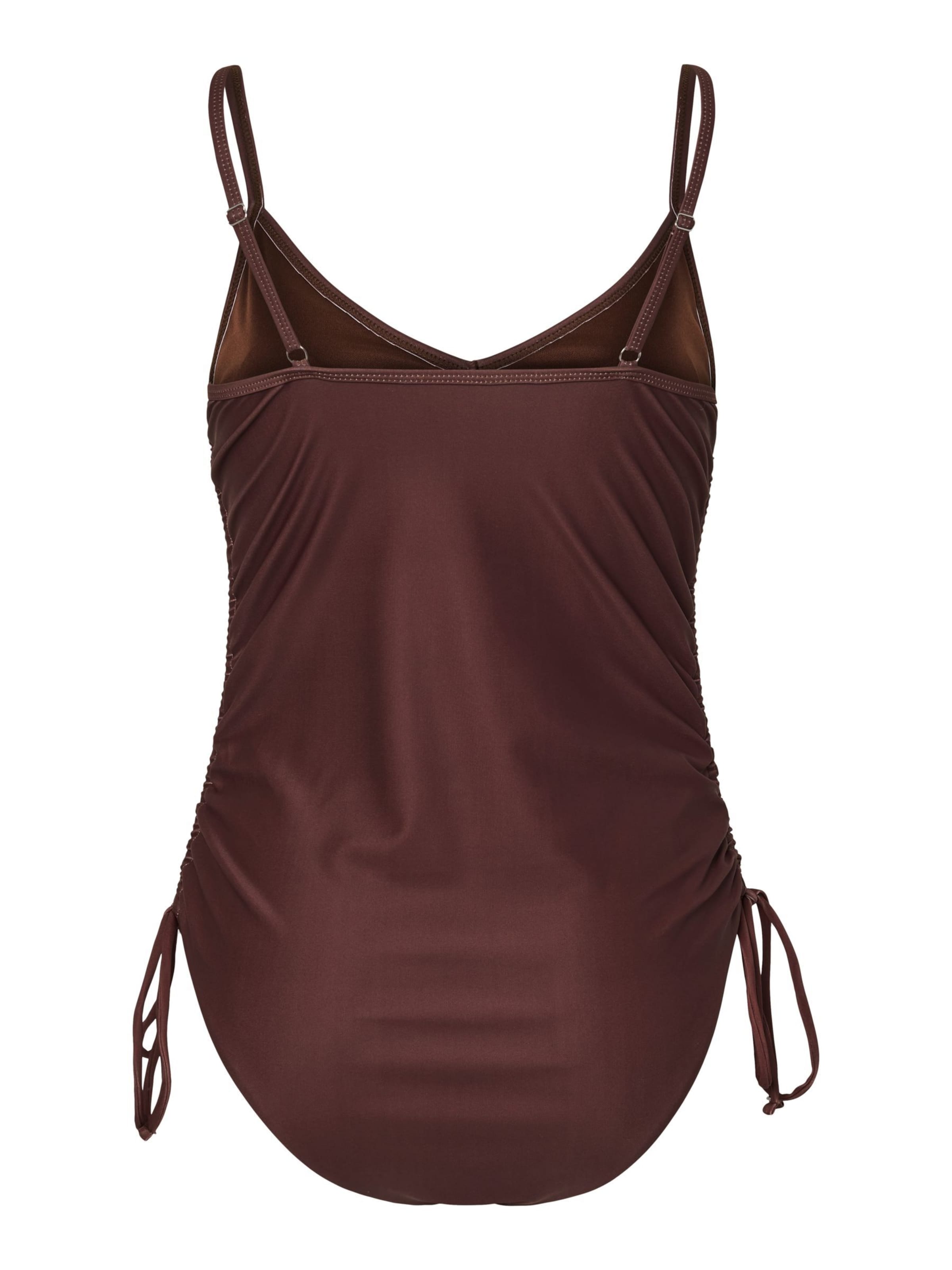PIECES Swimsuit 'PCBAOMI' in Brown