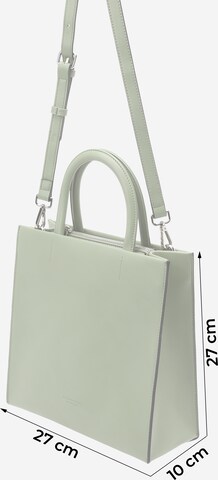 Seidenfelt Manufaktur Handbag 'Bente' in Green