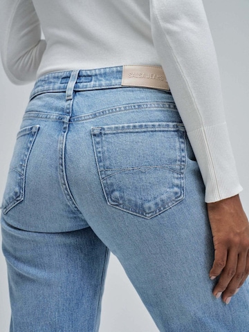 Salsa Jeans Regular Jeans 'Low Rise Straight'‌ in Blau