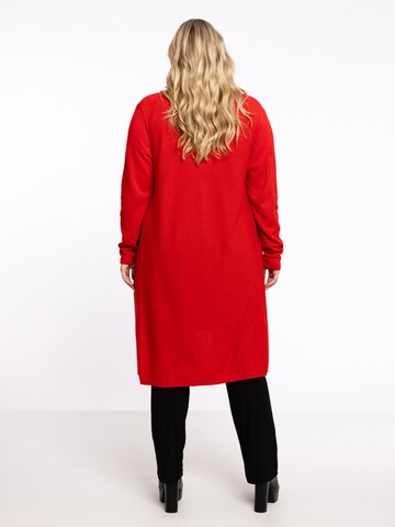 Yoek Strickjacke in Rot