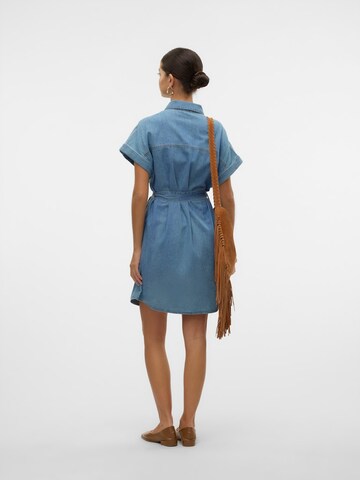 VERO MODA Shirt dress 'VMNotus' in Blue