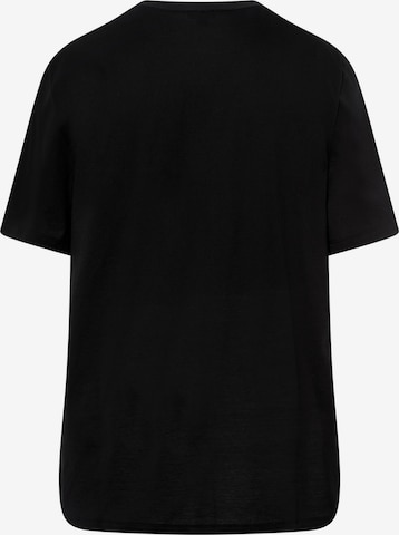 Hanro Shirt 'Natural' in Black