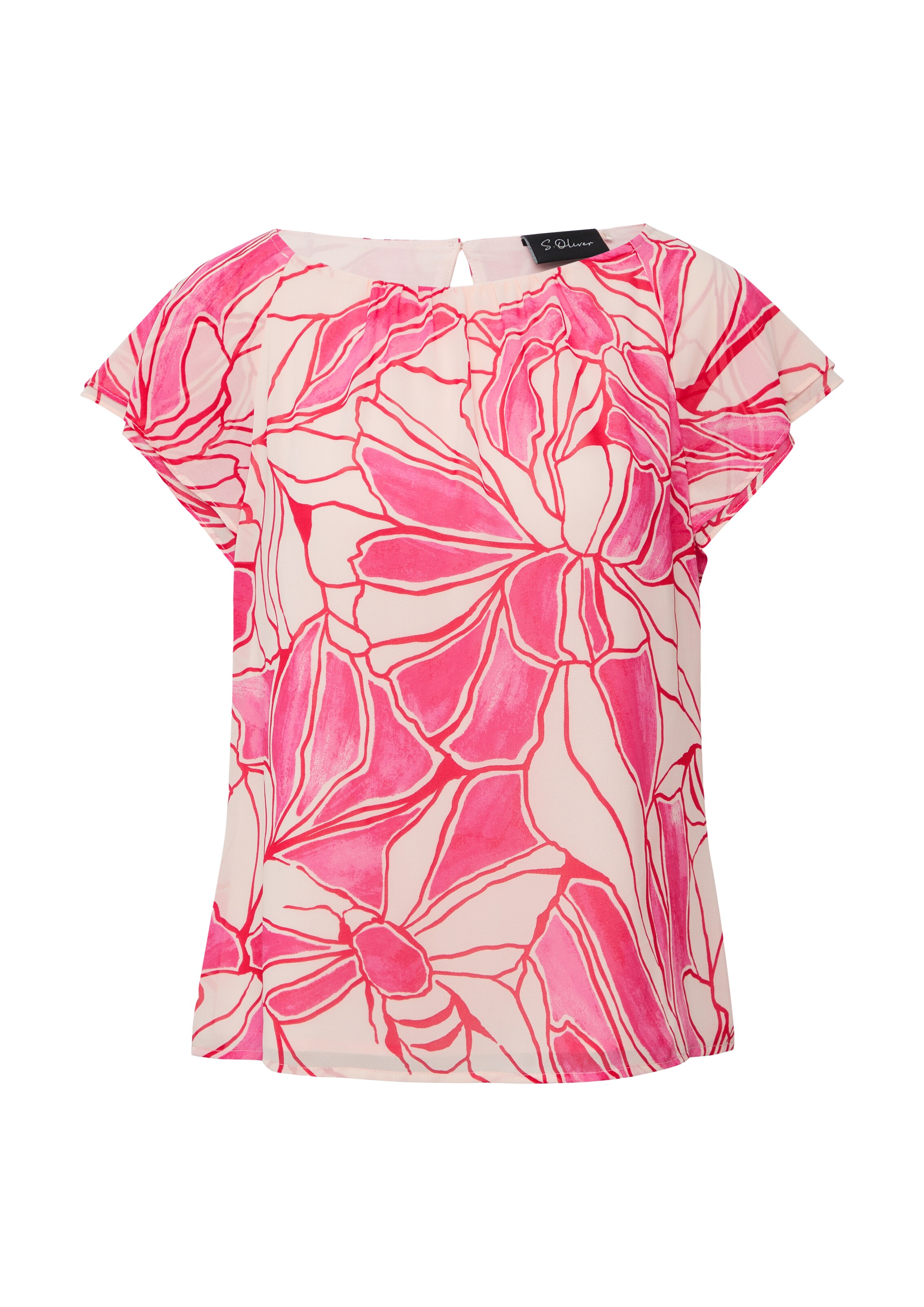 s.Oliver BLACK LABEL Bluse in Pink: Vorderseite