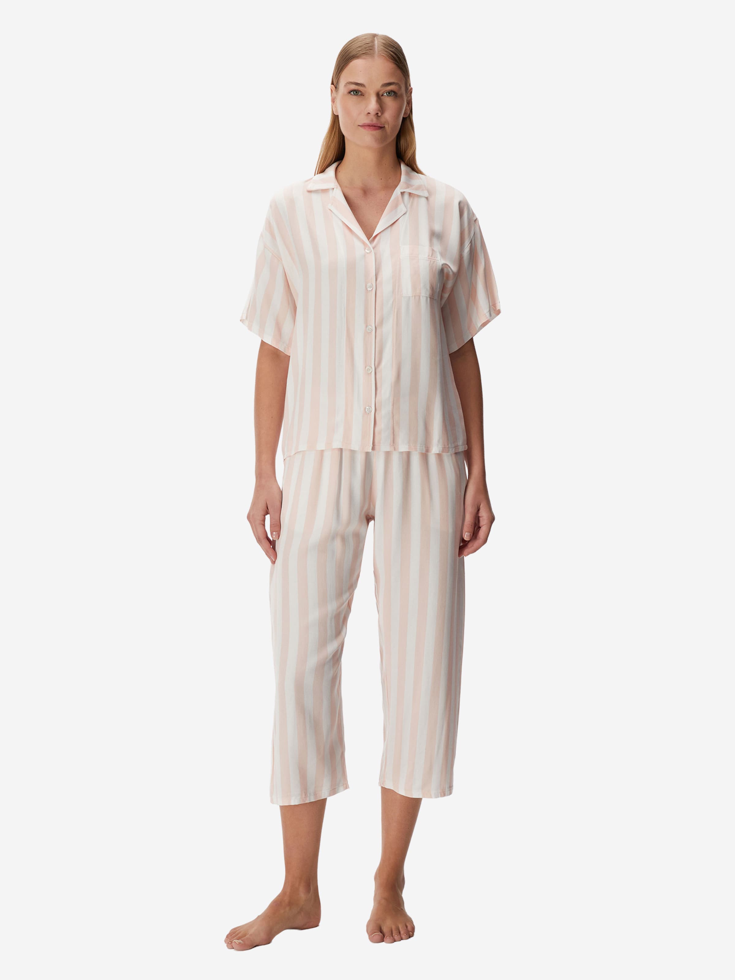 Goldenbay Pyjama ' Blossom ' in Roze: voorkant