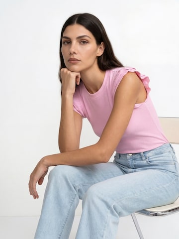 Rich & Royal Top in Pink