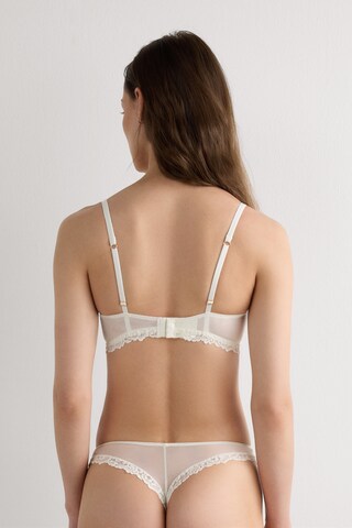 INTIMISSIMI Triangle Bra in White
