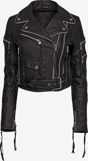 trueprodigy Lederjacke 'Izzy' in schwarz, Produktansicht