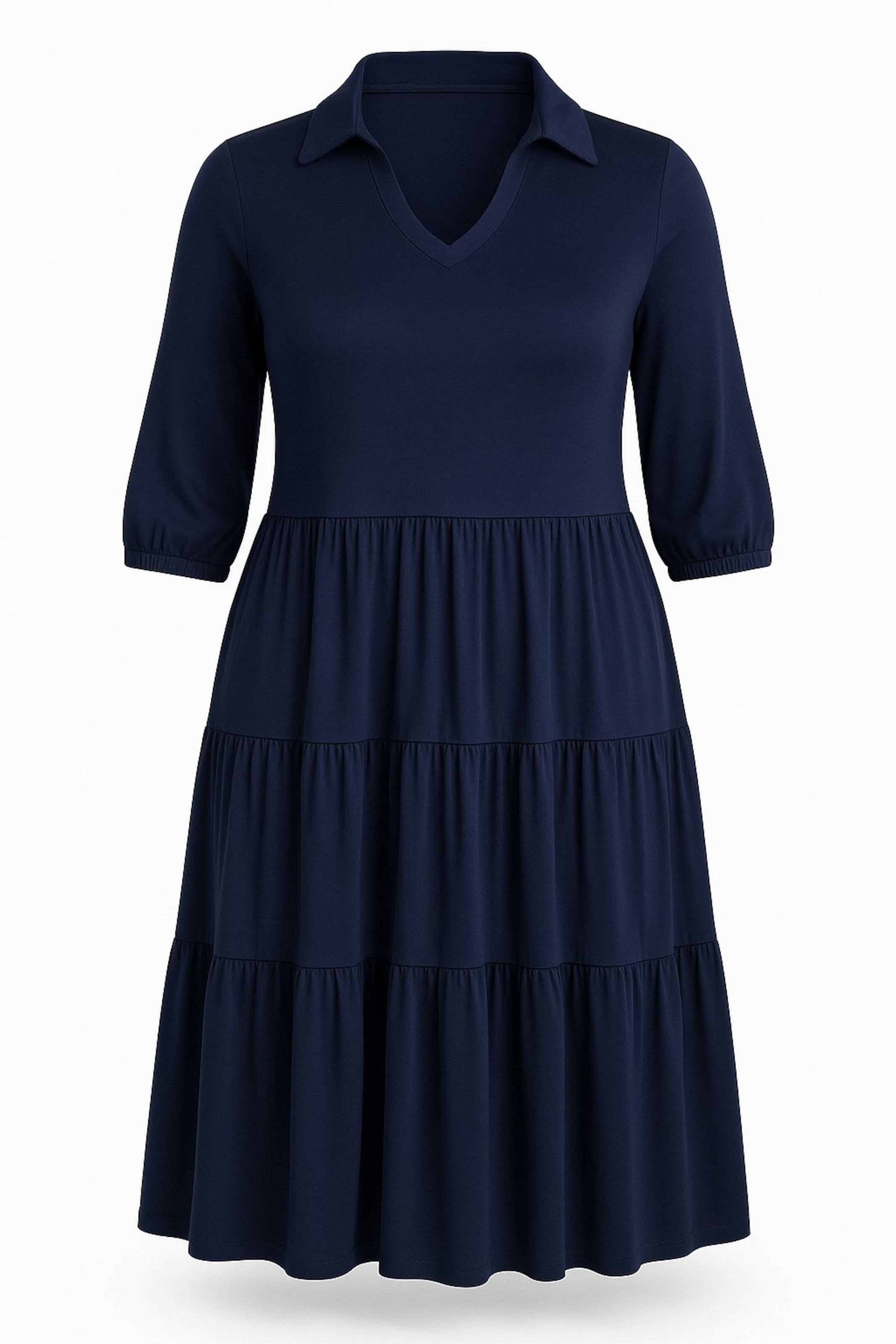 Stil Diva Jurk in de kleur Navy, Productweergave