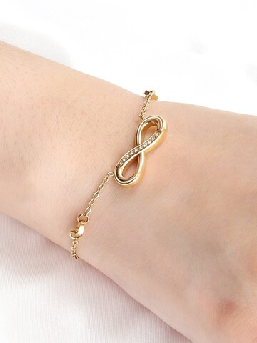 Kim Johanson Bracelet 'Infinity' in Gold: front
