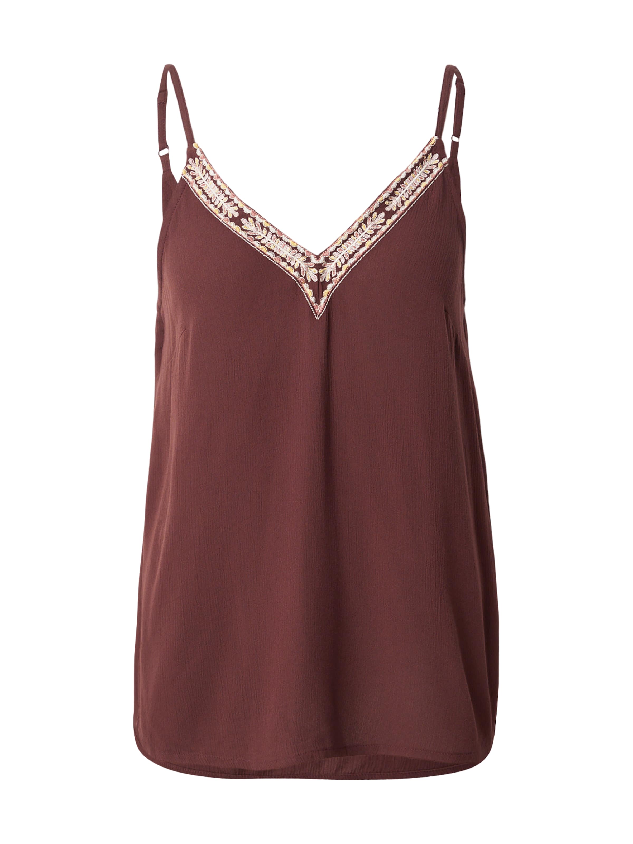ABOUT YOU Top 'Taira' in Brown: front