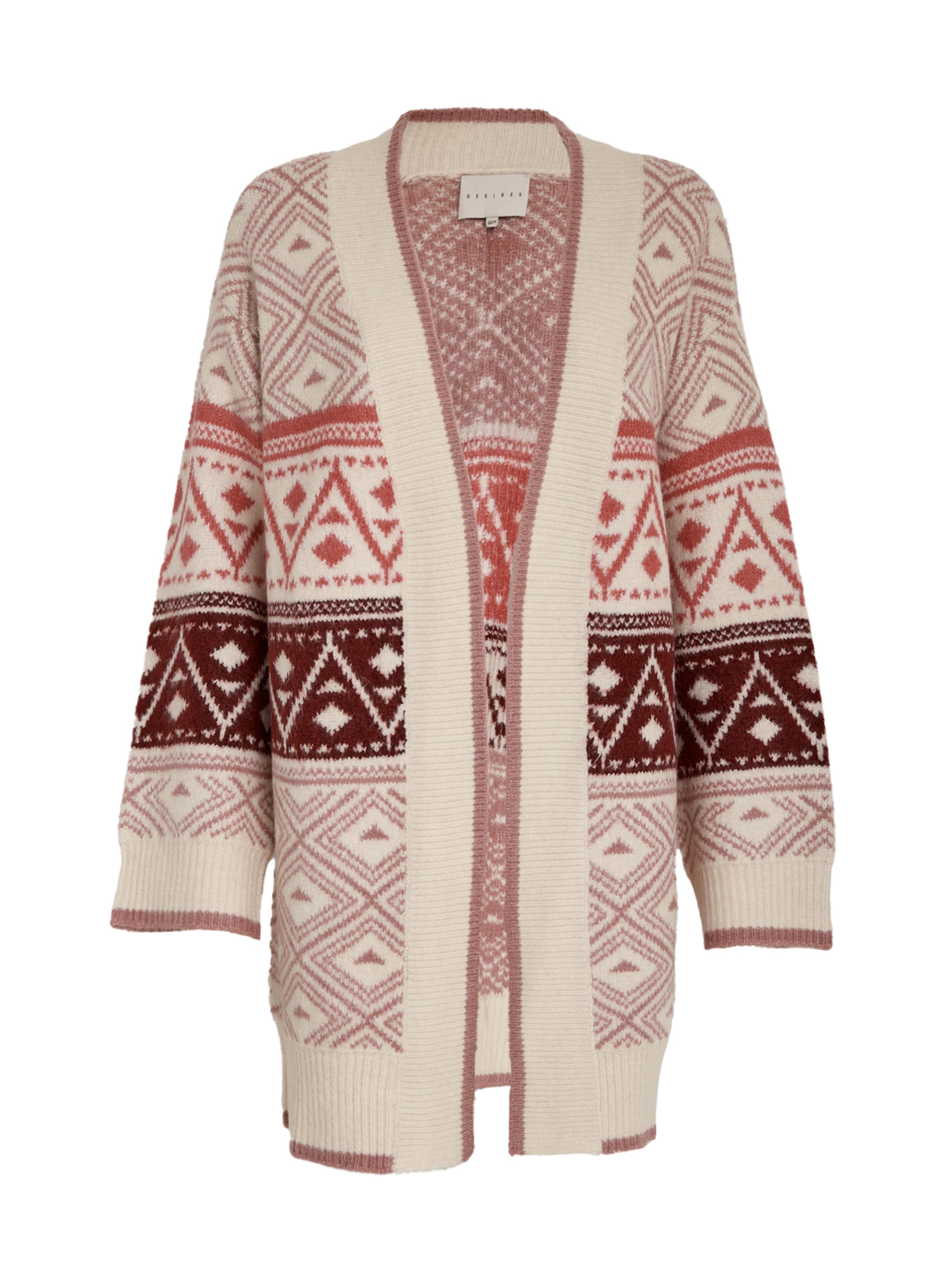 DESIRES - Cárdigan 'Fija' en rosa: frente