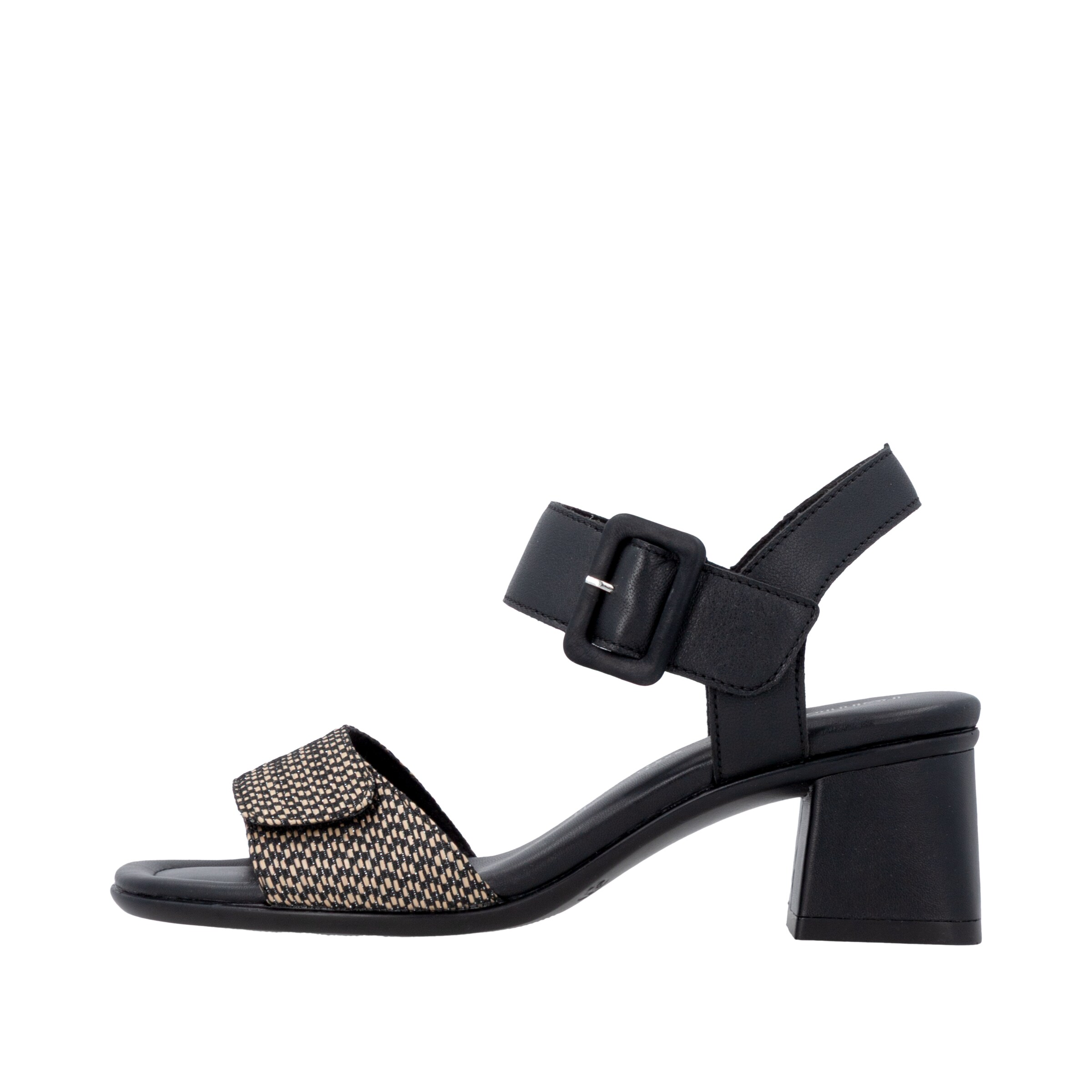 REMONTE Strap Sandals in Black