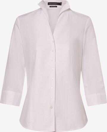 Franco Callegari Blouse in Wit: voorkant