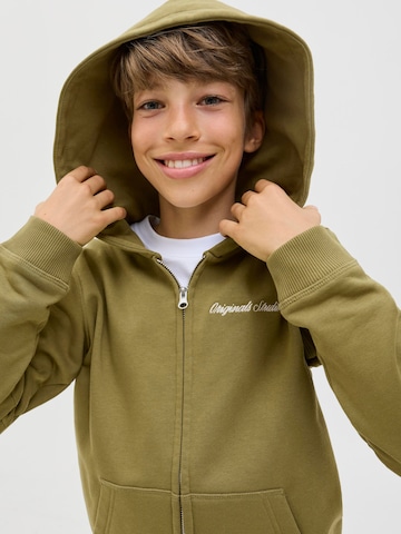 Veste de survêtement 'Norrebro' Jack & Jones Junior en vert