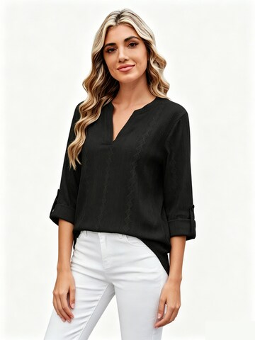 KoJooin Top in Black: front