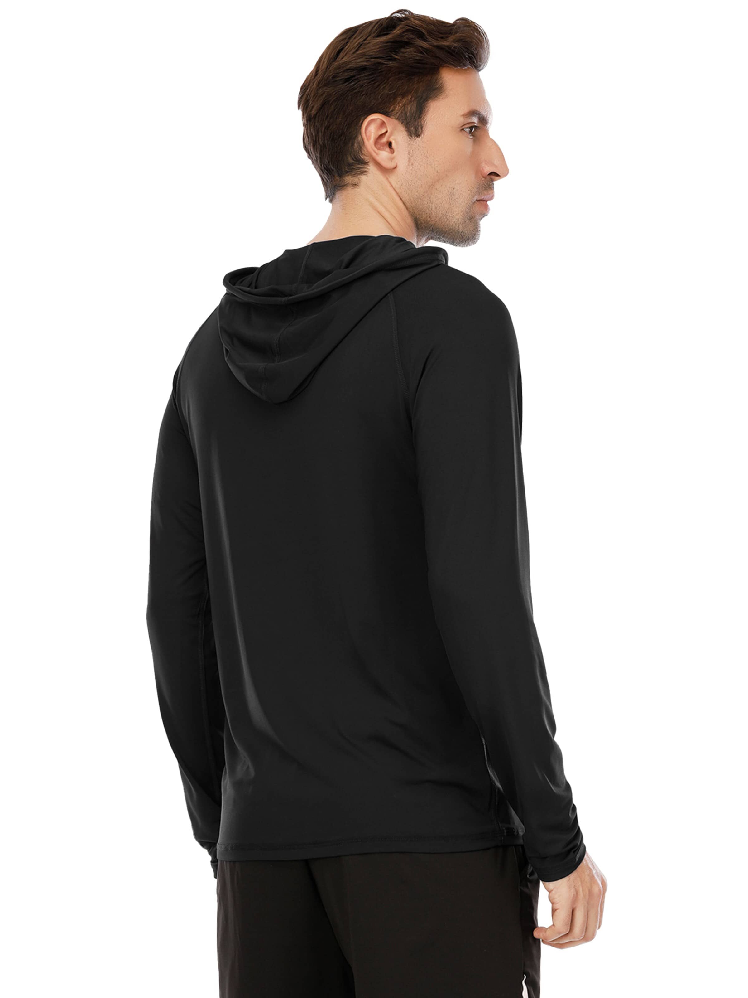 MEETWEE Sweatshirt 'Lightweight Sports Top' in Zwart