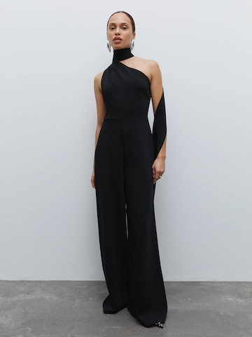 Fleur by Kaviar Gauche Jumpsuit in Black: front