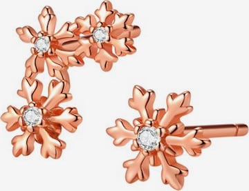 Hey Happiness Ohrringe 'Snowflake Trio' in Gold: Vorderseite